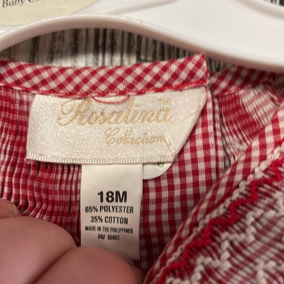 Nwt Rosalina Collections Smocked Dress - Picture 6 of 9